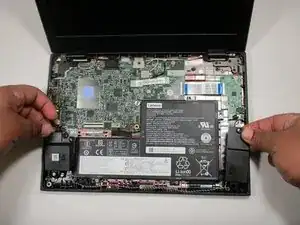 Speakers of a Lenovo 100e Chromebook 2nd Gen
