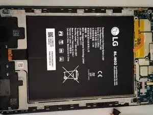 Opening the LG G Pad 5 10.1