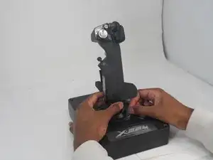 Logitech G X56 HOTAS Joystick Opening Joystick Disassembly