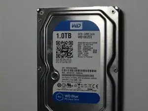 WD Blue Hard Drive Teardown