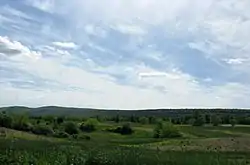 A farm in Brush Creek Township