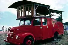 Housetruck under construction