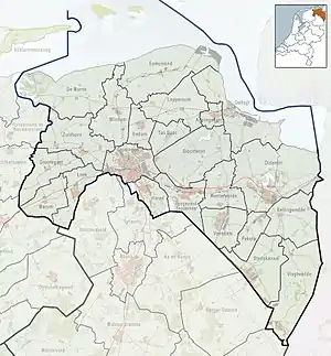 Midwolde is located in Groningen (province)