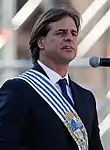 Luis Lacalle Pou is the current president of Uruguay since 1 March 2020