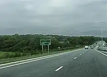 A22 northbound towards Hailsham, East Sussex