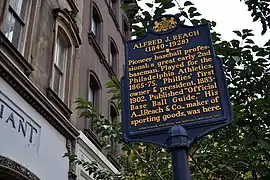 Alfred J. Reach Historical Marker