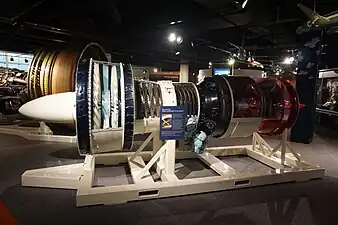 The Pratt & Whitney JT3D is an example of an early turbofan engine. These engines typically encountered bending along the length of the engine and localised out of roundness where the thrust was transferred from the engine. These issues caused no real concern because thrust levels which caused the distortions were low enough and blade clearances were large enough.