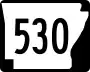 Highway 530 marker