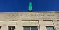 Arlington Co-Operative Bank Building, entry detail