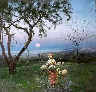 Landscape with Shepherds, 1910