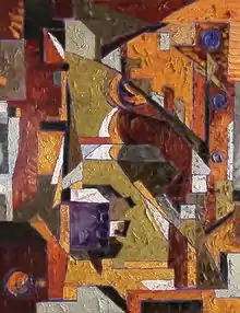 3D Oil Painting by JD Miller "Infinite Power" 72 x 96 inches