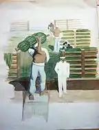 Guayas River, Guayaquil, Ecuador, 1936.