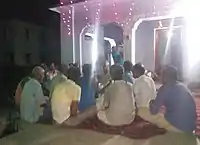 Bhajan during Maha Shivratri Festivals in Mitheswarnath Shiv Temple at 2016.