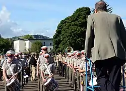 3A dress worn with peaked caps by RMBS personnel.