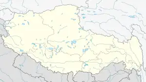 Charding Nullah relative to the Tibet Autonomous Region