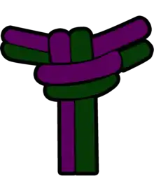 Corda Verde e Roxa - Capoeira, Graduado/a