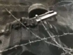 NLA soldier crosses the Morice Line