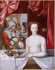 Gabrielle d'Estrées au bain: Musée Condé (Château de Chantilly)