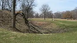 Entrance to the Great Circle Earthworks