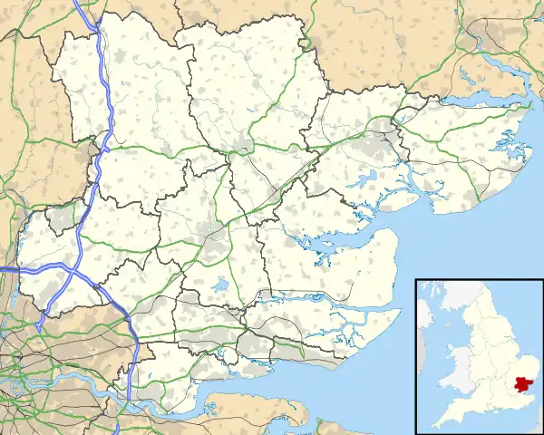 Thaxted is located in Essex