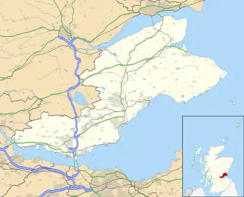 Strathkinness is located in Fife