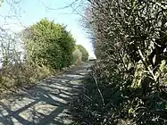 Footpath to Hanging Bank.