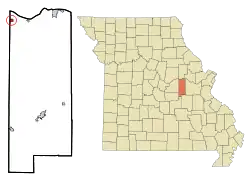 Location of Morrison, Missouri