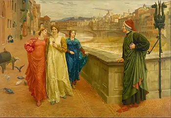 Henry Holiday  Dante and Beatrice  1882–1884