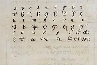 Hildegard's "litterae ignotae"