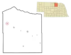 Location of Stuart, Nebraska
