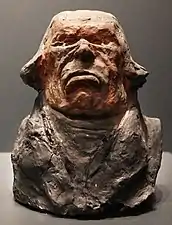 Antoine Odier: from the series Célébrités du Juste Milieu (1832–35),  painted terracotta Musée d'Orsay, Paris