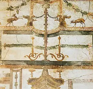 Triclinium East Wall Upper Zone