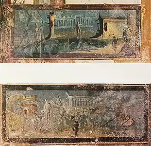 Exedra South Wall Pinakes