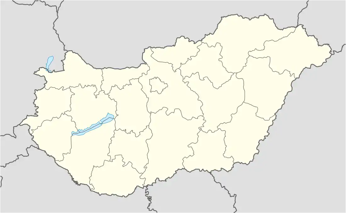 Csepreg is located in Hungary