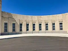 Detail of the north wing