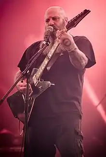 Windstein performing with Crowbar in 2017