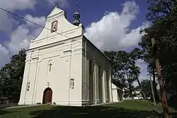 Church of Saint Lawrence with monumental paintings by Gabriel Sławiński [pl] (1776)