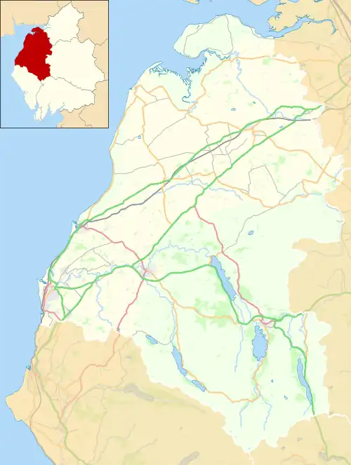 Mosser is located in the former Allerdale Borough