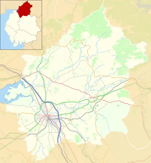 Scaleby is located in the former City of Carlisle district