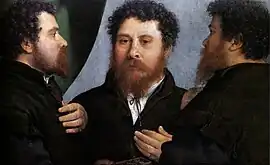 Triple Portrait of a Goldsmith, Lorenzo Lotto, c. 1530, Kunsthistorisches Museum, Vienna