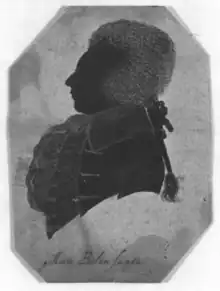 Silhouette portrait of Belinfante (c. 1806–1810)