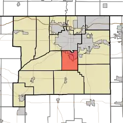 Location in St. Joseph County