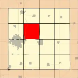 Location in Story County