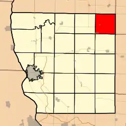 Location in Adams County