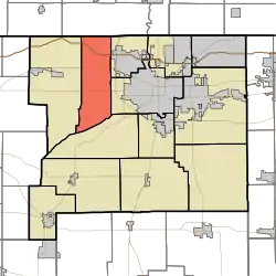 Location in St. Joseph County