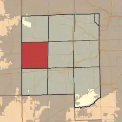 Location in DuPage County