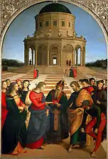 The Marriage of the Virgin by Raphael, c. 1504