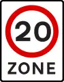20 km/h zone