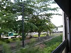 Nong Pling, Mueang Nakhon Sawan seen from train window