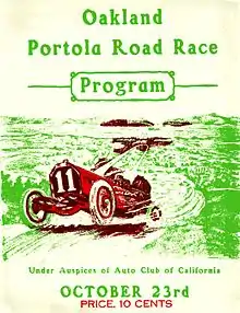 1909 race program